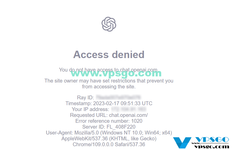 ChatGPT Access Denied